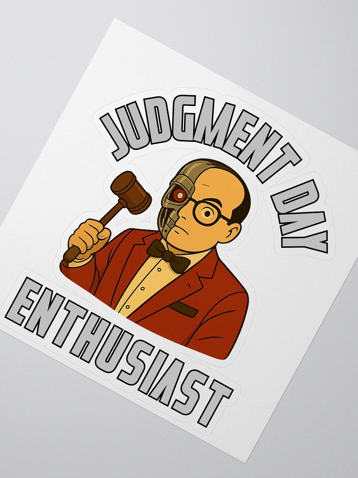 Judgment Day Enthusiast Sticker product image (2)