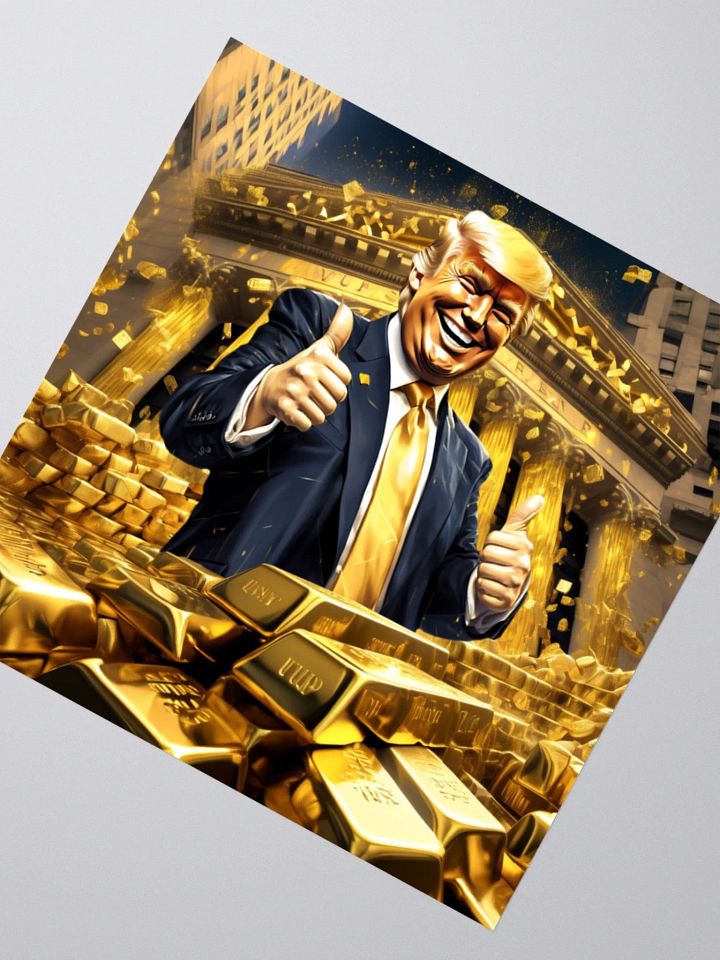 Make America Rich Again Sticker product image (2)