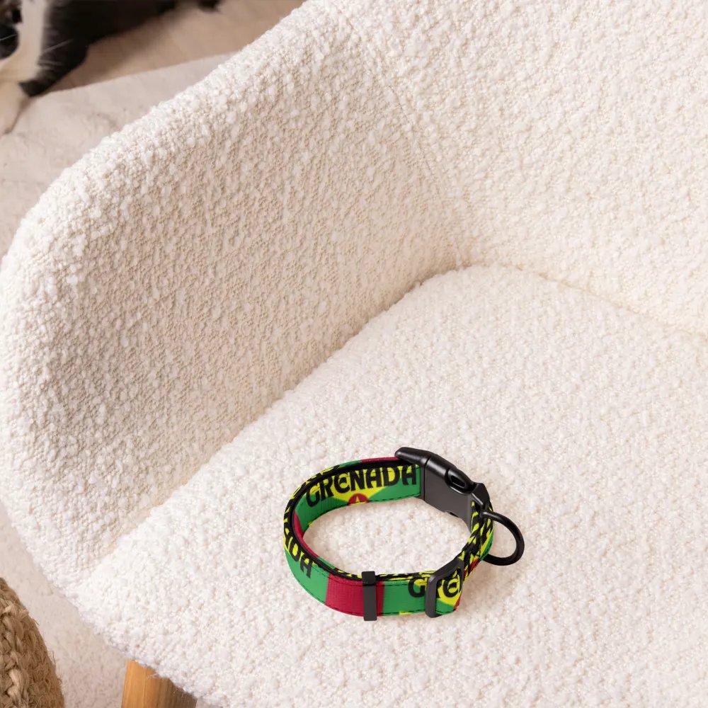 Grenada Flag Pet Collar product image (5)