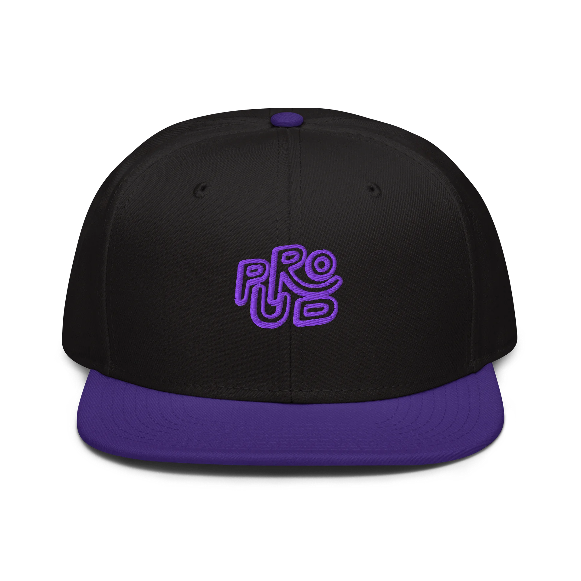 Proud Purple Abstract Snapback Cap product image (1)