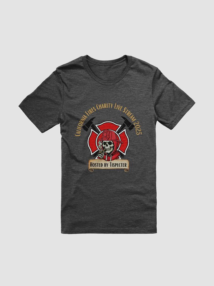 Chill Reaper Limited 2k25 Cali Fires Charity T-shirt - (Bold Badge) product image (1)
