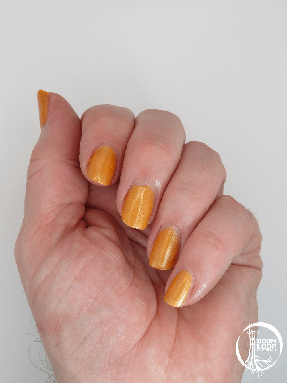 A SYMPHONY IN ORANGE - Obnoxious Tariff Orange Subtle Greenish Yellow Shimmer product image (4)