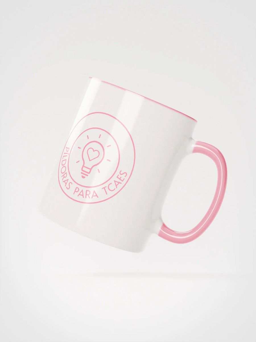 Taza TCAE Rosa – Terapeuta de Familiares al Borde del Colapso product image (2)