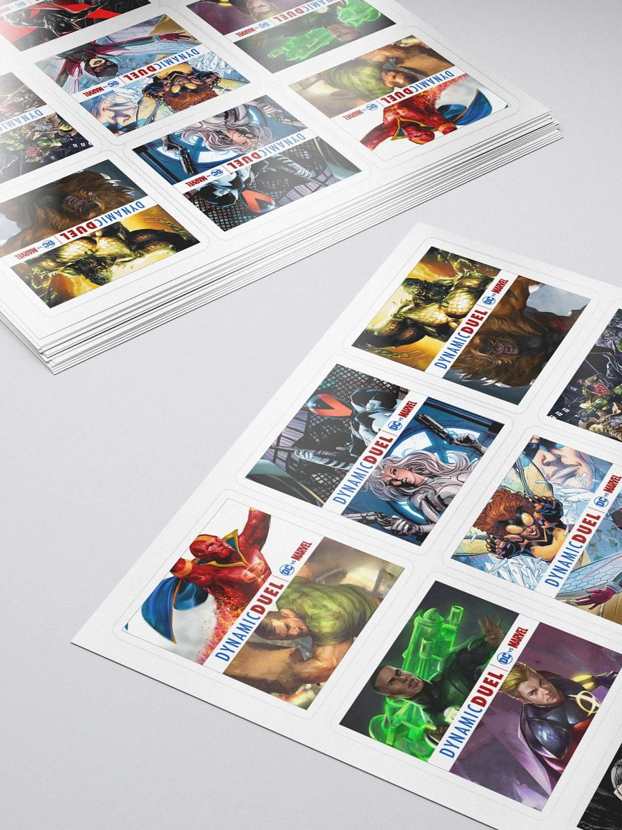 Dynamic Duel Episode Cover Stickers - Series 15 product image (5)