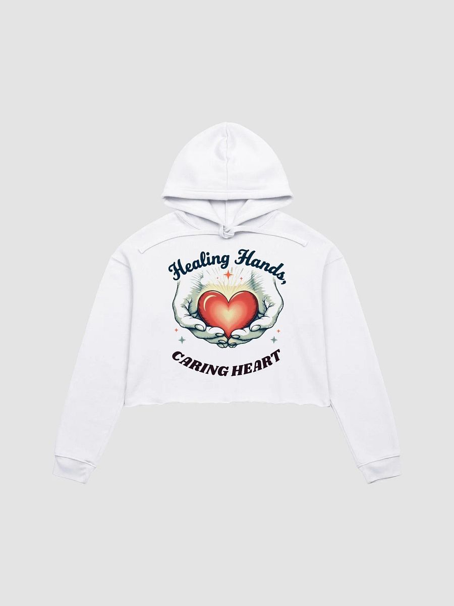 Healing Hands - Caring Heart Crop Hoodie product image (2)