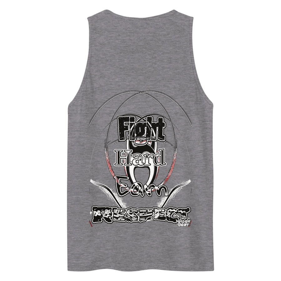 Fight Hard Earn Respect - Embroidered - Men's Premium Tank Top product image (6)