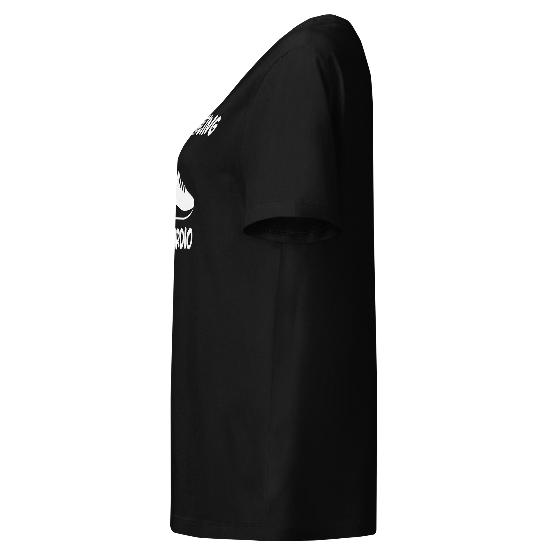 Women's Stanley/Stella Organic Ribbed Neck T-Shirt (Line Dancing is My Cardio) product image (3)