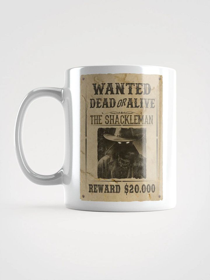The Shackleman Wanted Poster Mug product image (1)