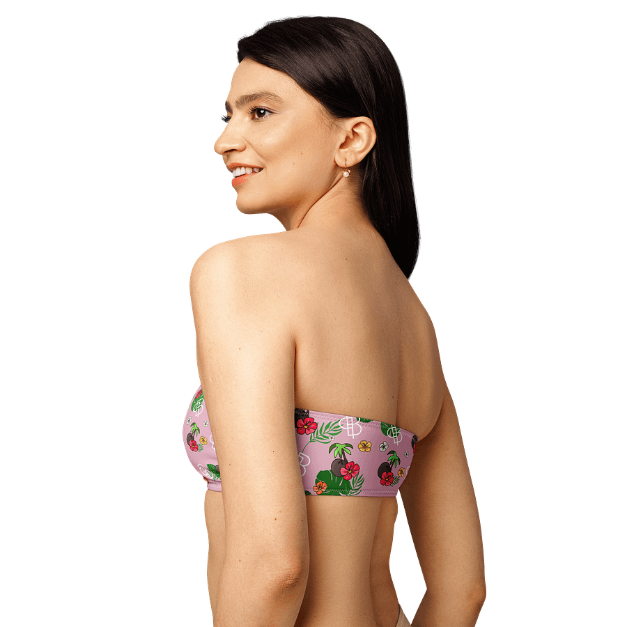 Tropical Island Bandeau Bikini Top product image (6)