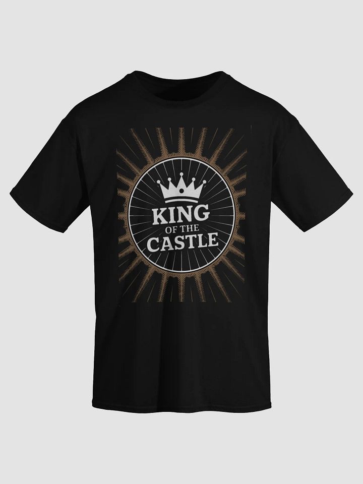 King of the Castle Father's Day T-Shirt – Crown Graphic Tee for Dad product image (3)