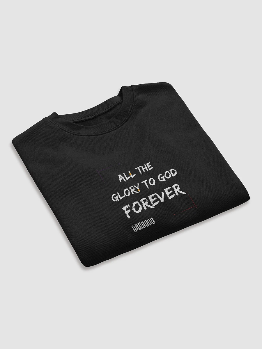 All The Glory To God Forever (Black Hoddie Women) product image (4)