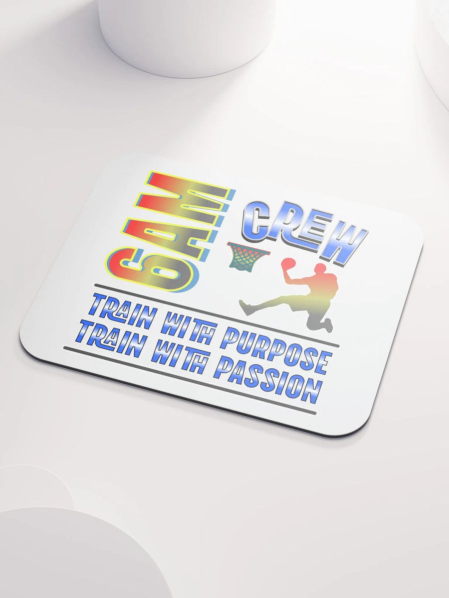 6AM Crew Train With Purpose Train With Passion Basketball Mouse Pad product image (3)