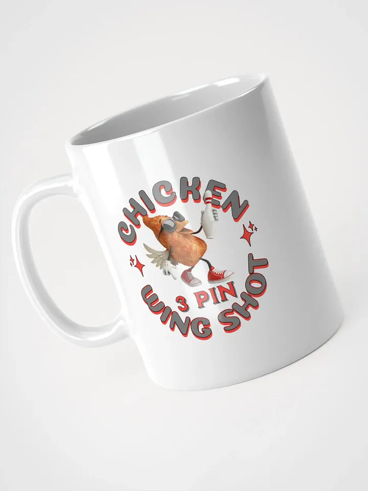 Chicken Wing Shot 3 Pin Bowling Sassy Mug product image (2)
