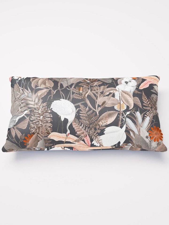 Black Ecotone Throw Pillow product image (2)