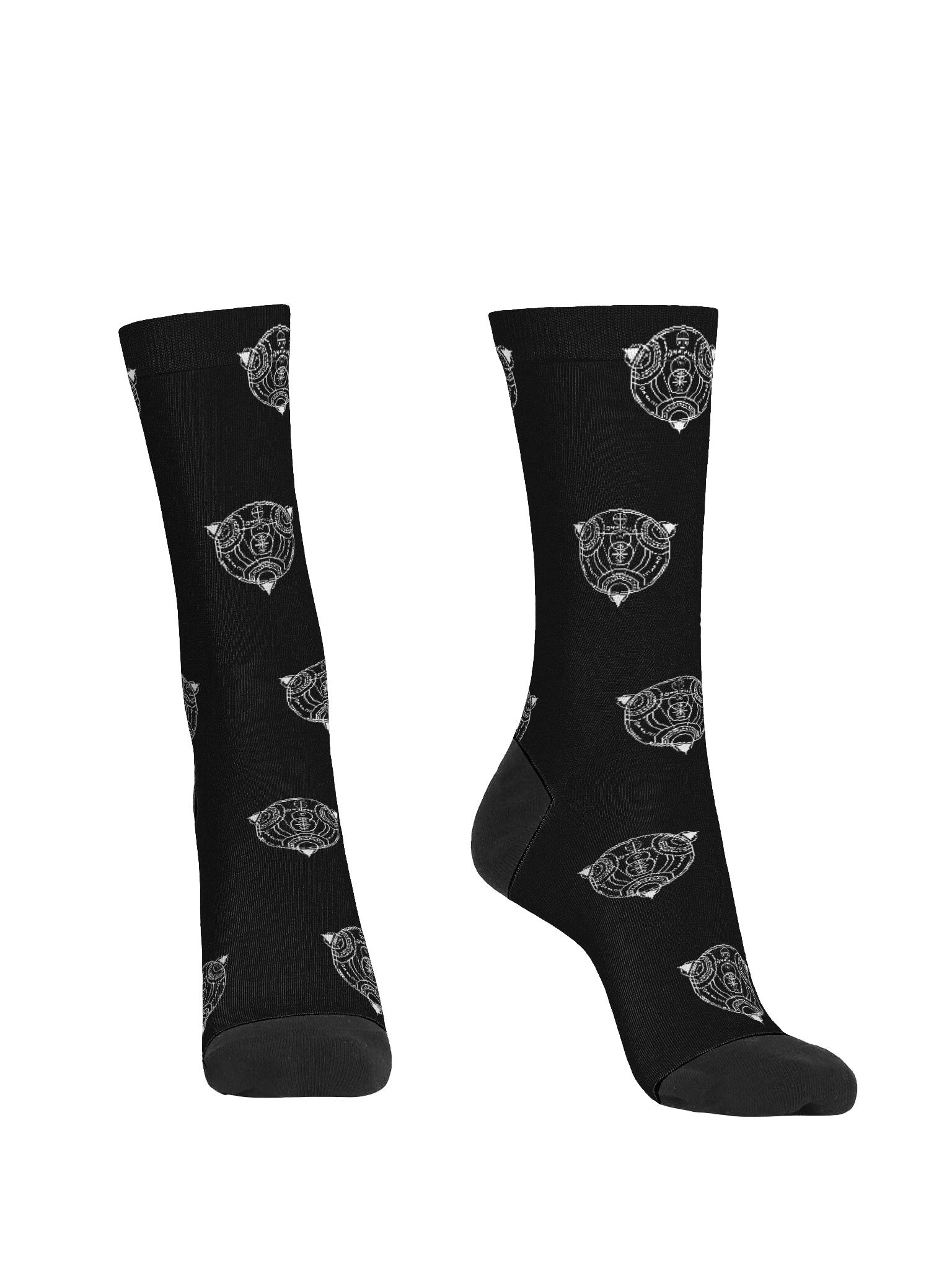 Vertigo Radio Live Logo Only Socks: Pixel Edition product image (2)