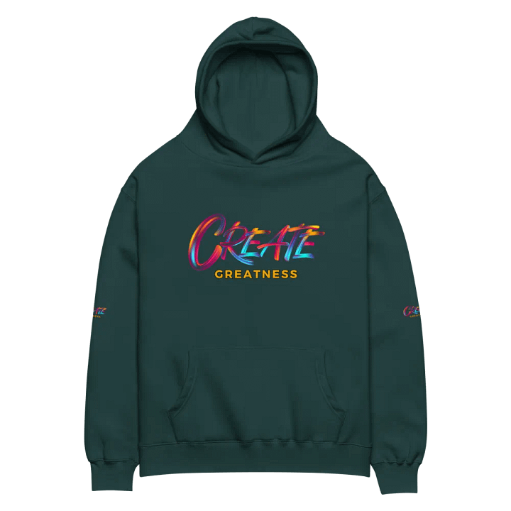 Create Greatness Unisex Oversized Hoodie product image (21)