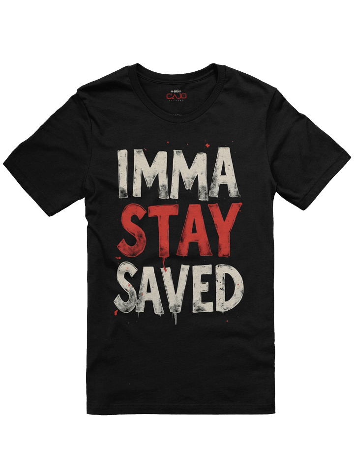 stay saved t shirt product image (1)