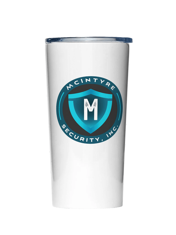 20 oz. Stainless Steel Water Bottle - McIntyre Security logo product image (1)