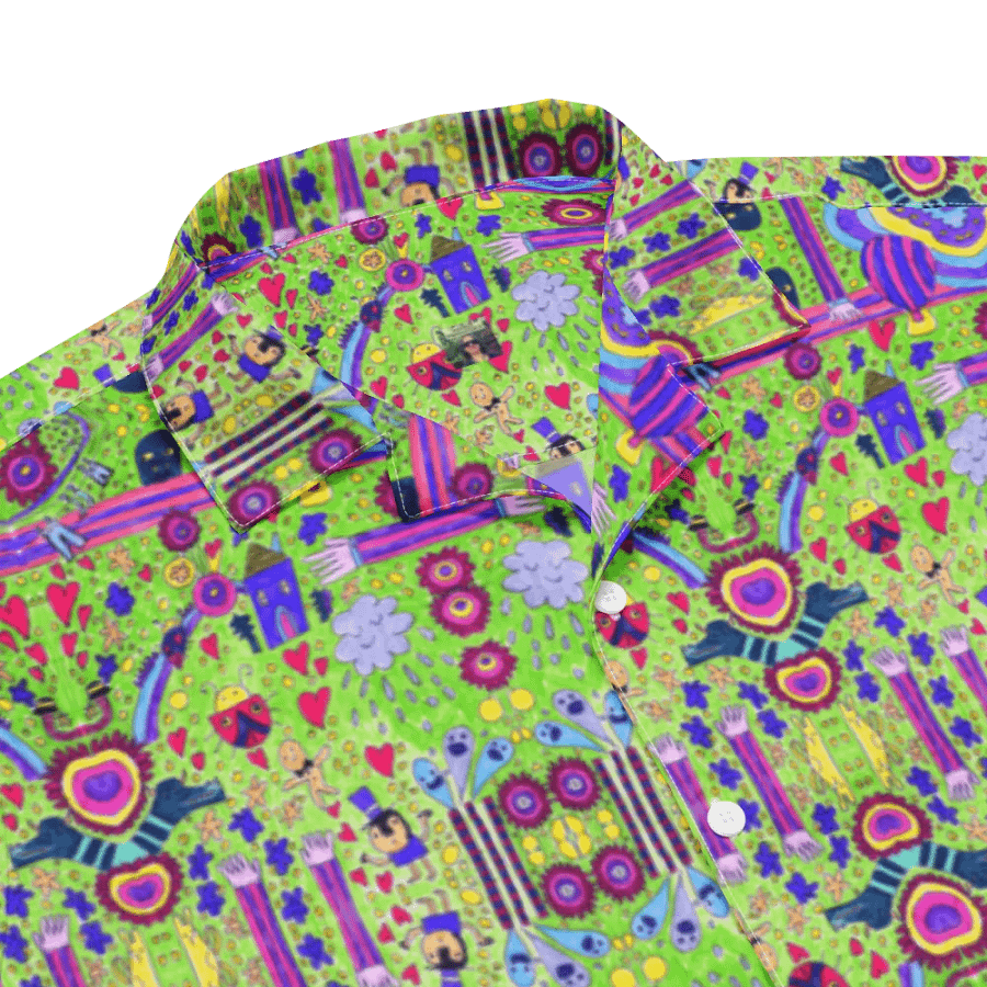 Abstract Doodle Life Unisex Hawaiian Shirt product image (9)