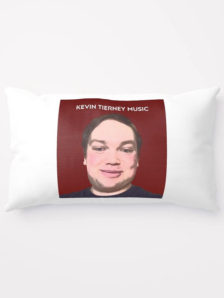 Kevin Tierney Headshot Oil Painting Pillow product image (1)