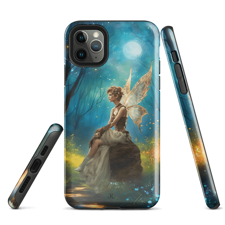 Moonlit Fairy Enchantment iPhone Tough Case product image (1)
