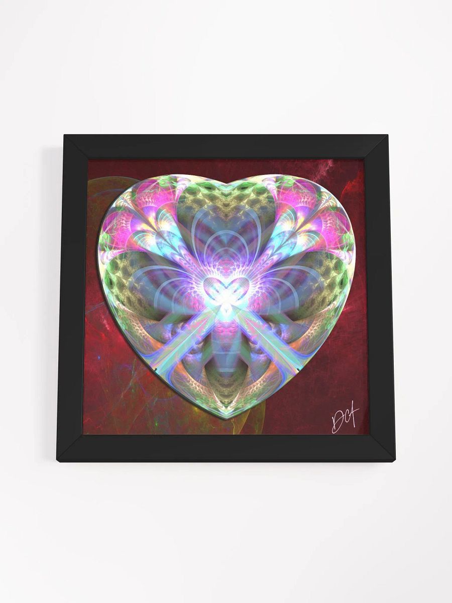 Bright Heart - Framed Matte Poster product image (4)