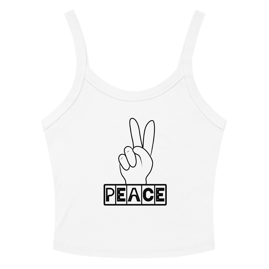 Peaceful Letter Blocks Women's Tank Top product image (10)