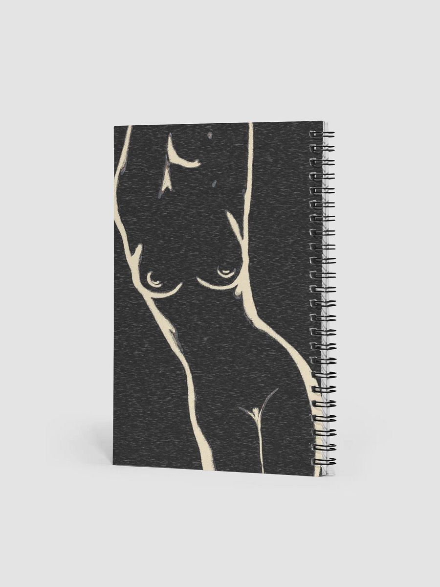 Her shapes in the Dark - Spiral Notebook product image (2)