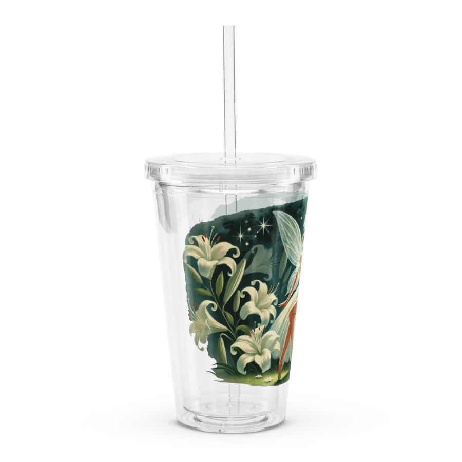 Whimsical Lily Fairy Garden Tumbler product image (3)