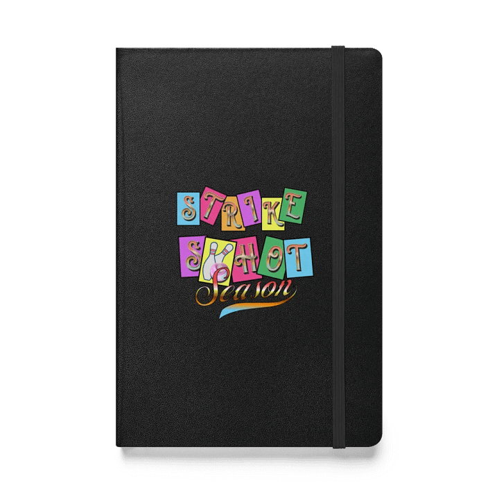 Strike Shot Season Bowling Hardcover Notebook product image (1)