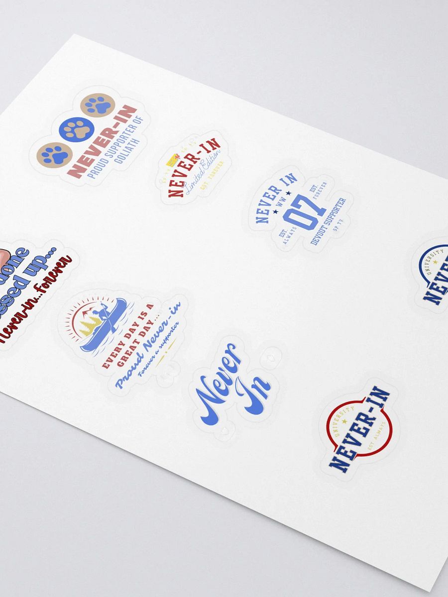 SP TV, Never-in stickers product image (2)
