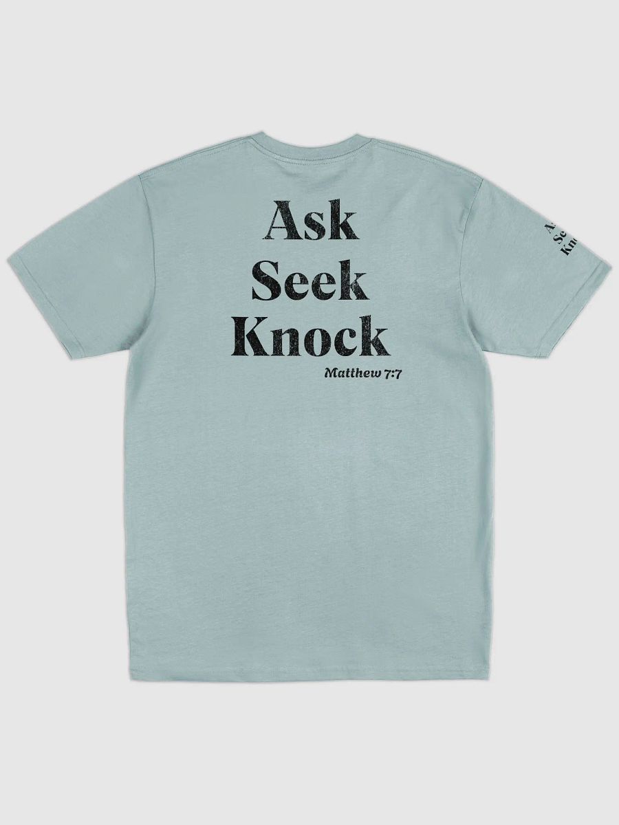 Ask ,Seek And Knock:Cotton Heritage Men's Premium Heavyweight product image (3)