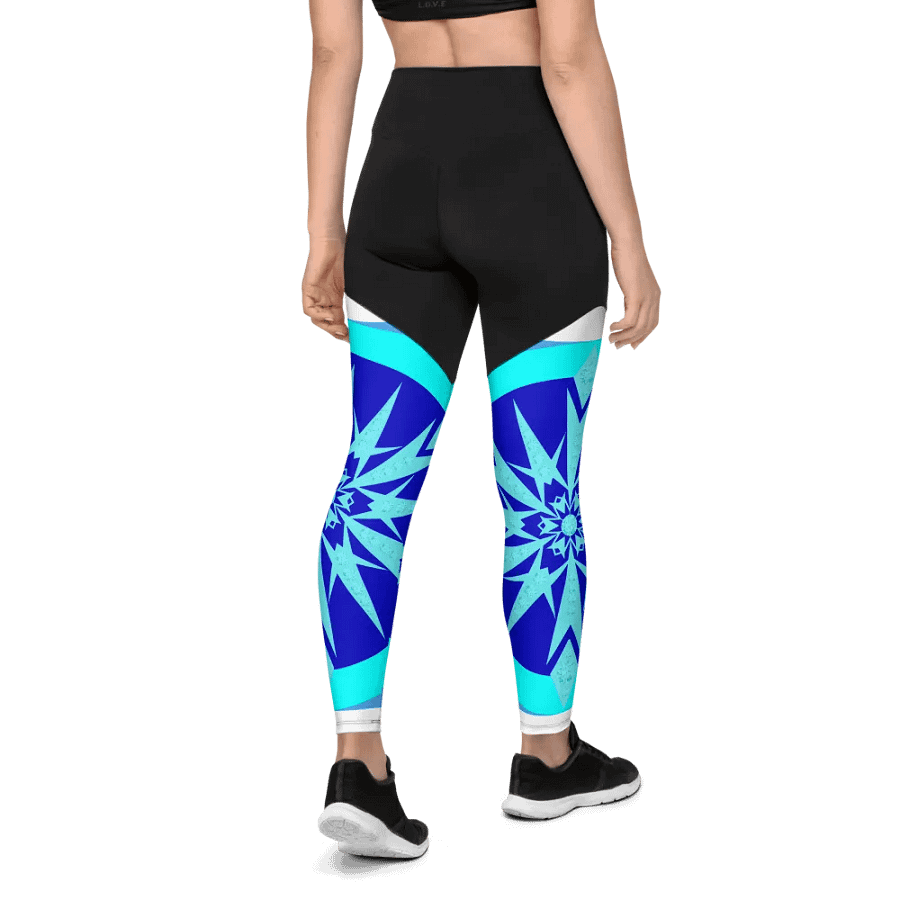 snowflake Sports Leggings product image (5)