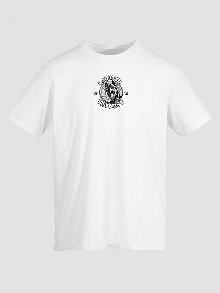 Tricou brodat „I CHOOSE VIOLENCE” product image (1)