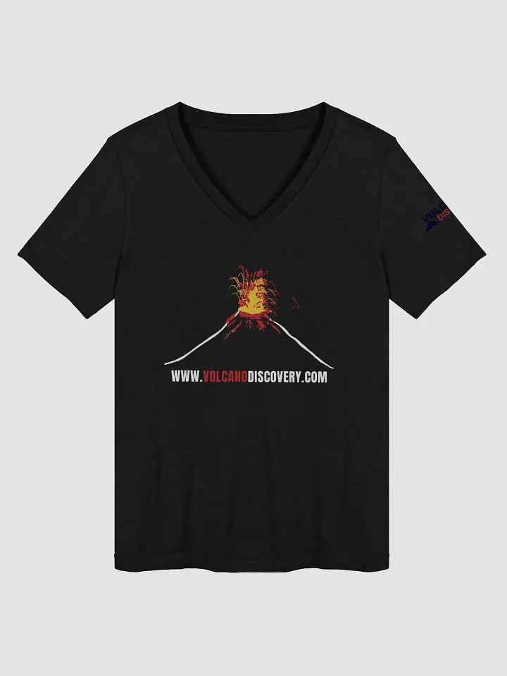 Volcano T-Shirt No 2 (V-Neck) dark product image (1)