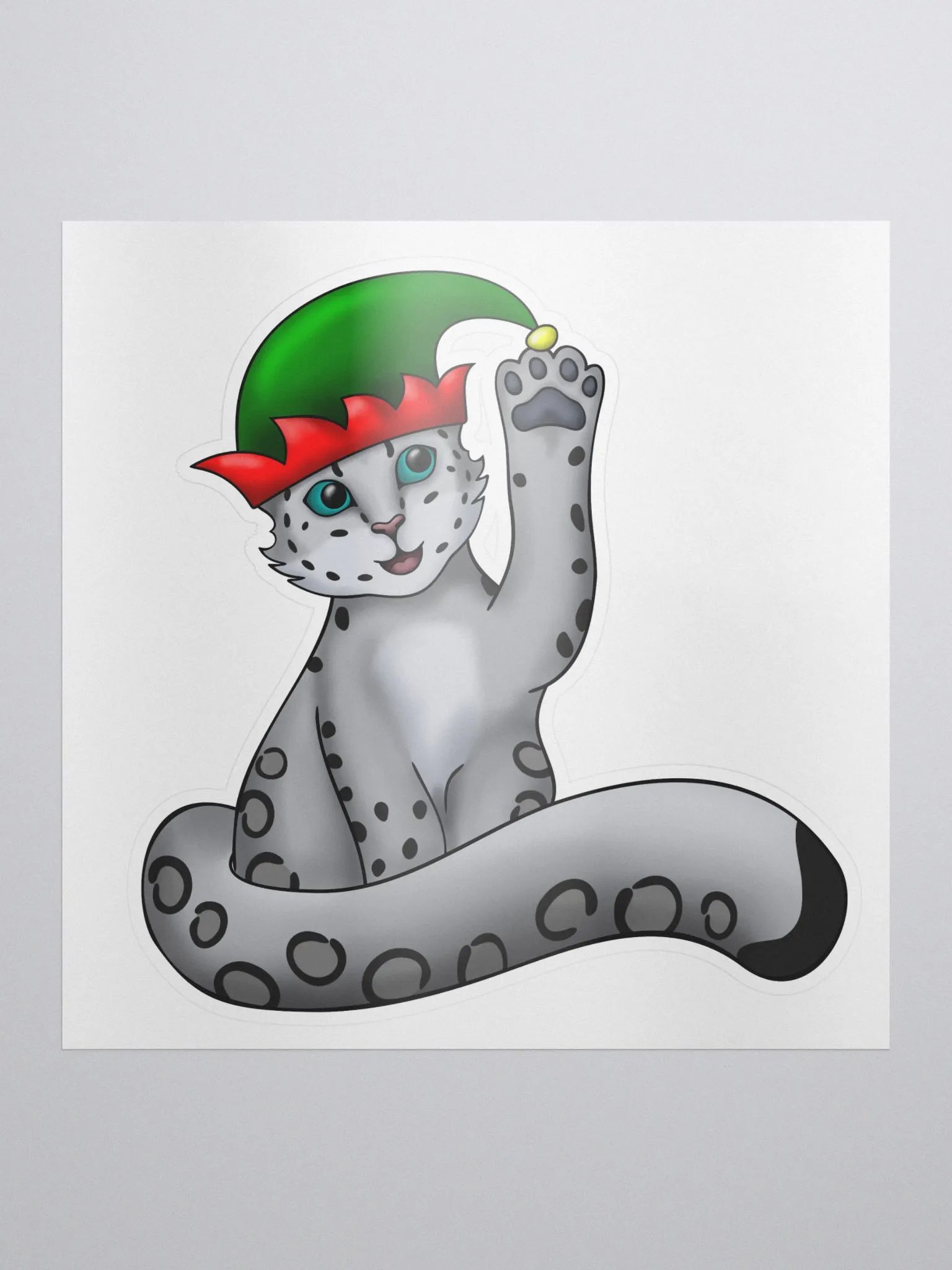 Santa's helper 2 sticker product image (1)