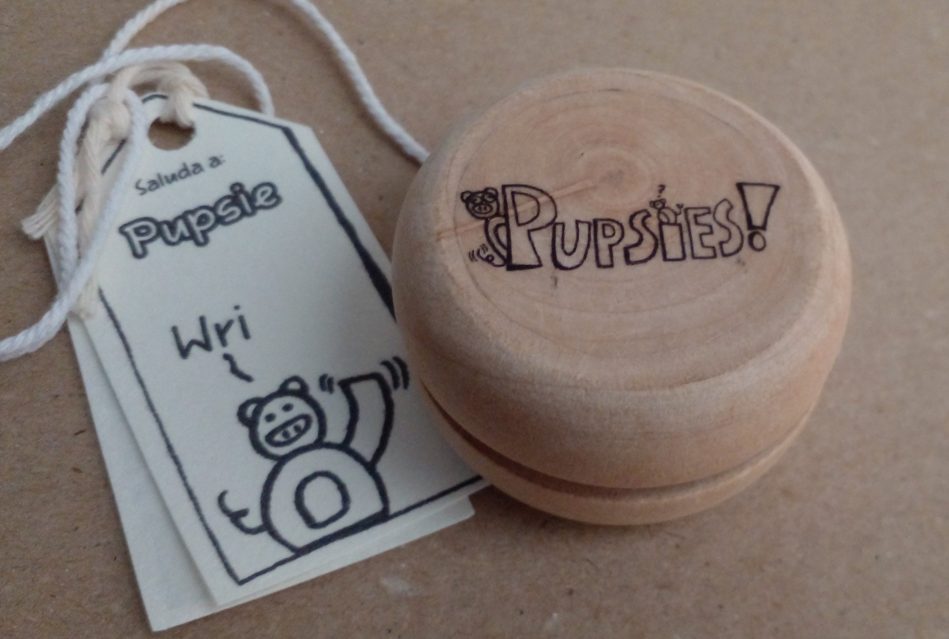 Wooden Yo-yo - Pupsies! product image (7)