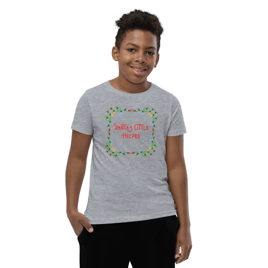 Santa's Little Helper Kids T-Shirt product image (150)