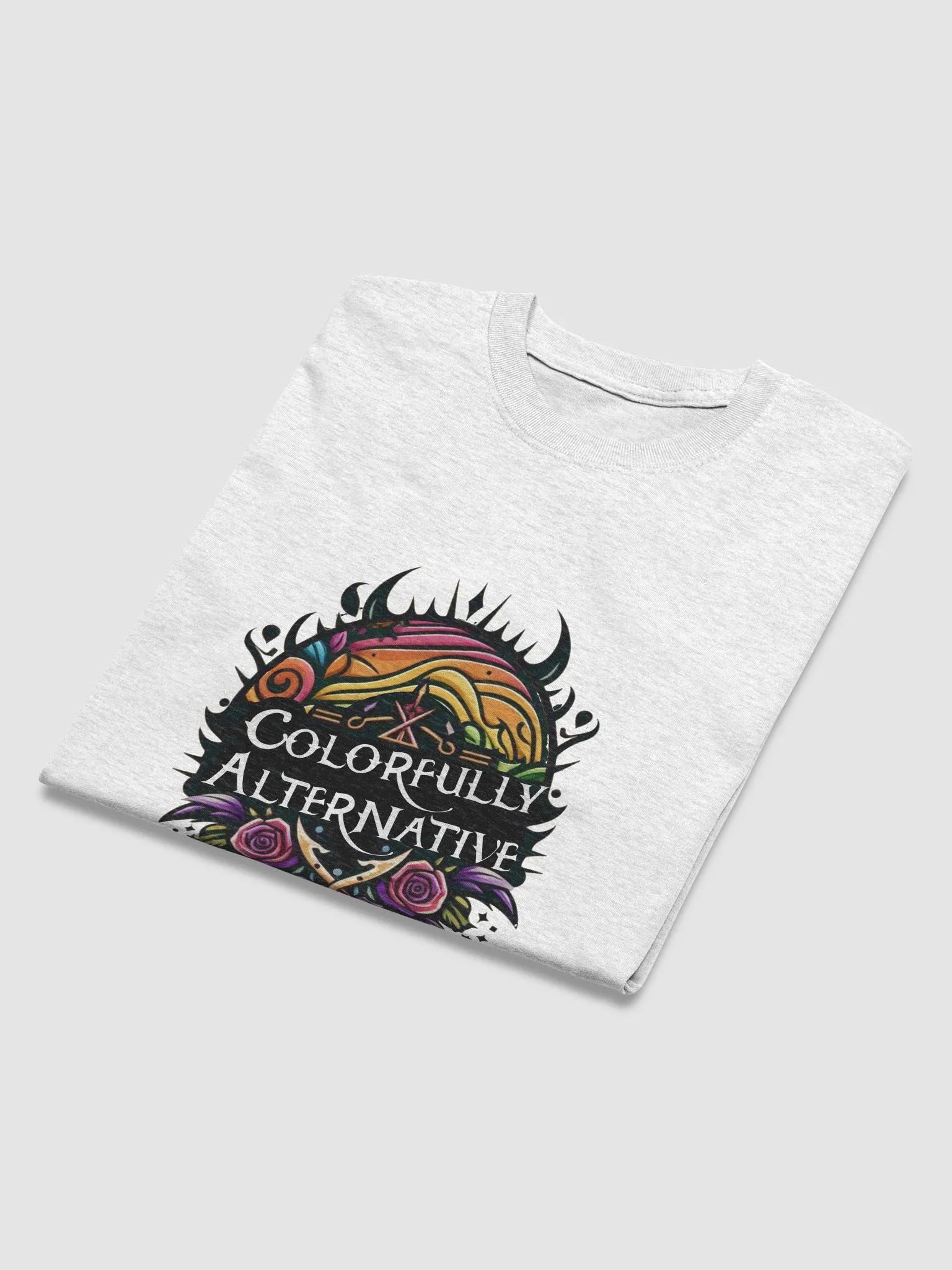 Colorfully Alternative logo tee shirt product image (40)