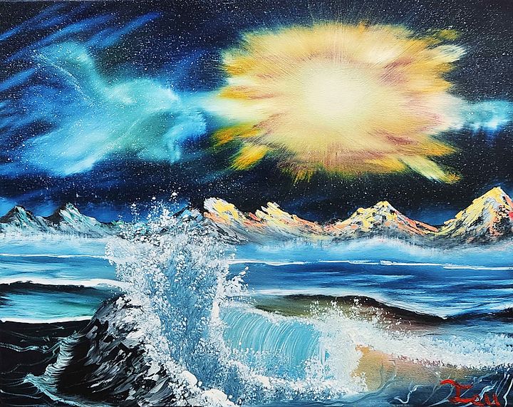 The Peaceful Judgement (Original) 16x20 Canvas product image (1)