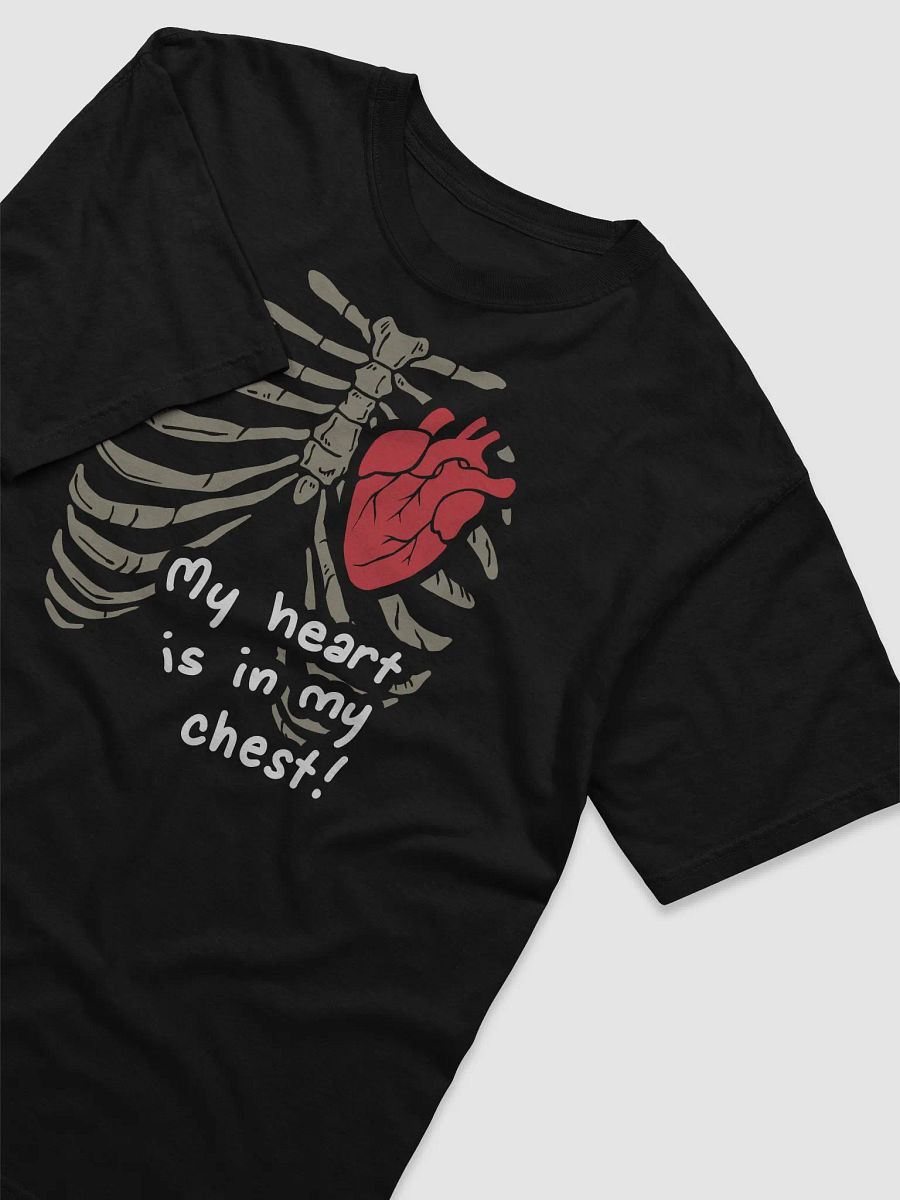 My Heart Is In My Chest V1 - Comfort Colors Heavyweight T-Shirt product image (3)