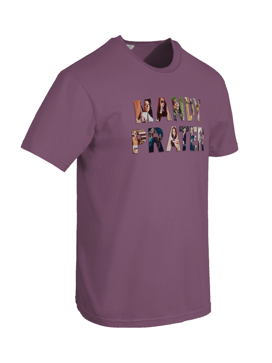 Letters Photo Collage Tee - in Fancy Colours product image (68)