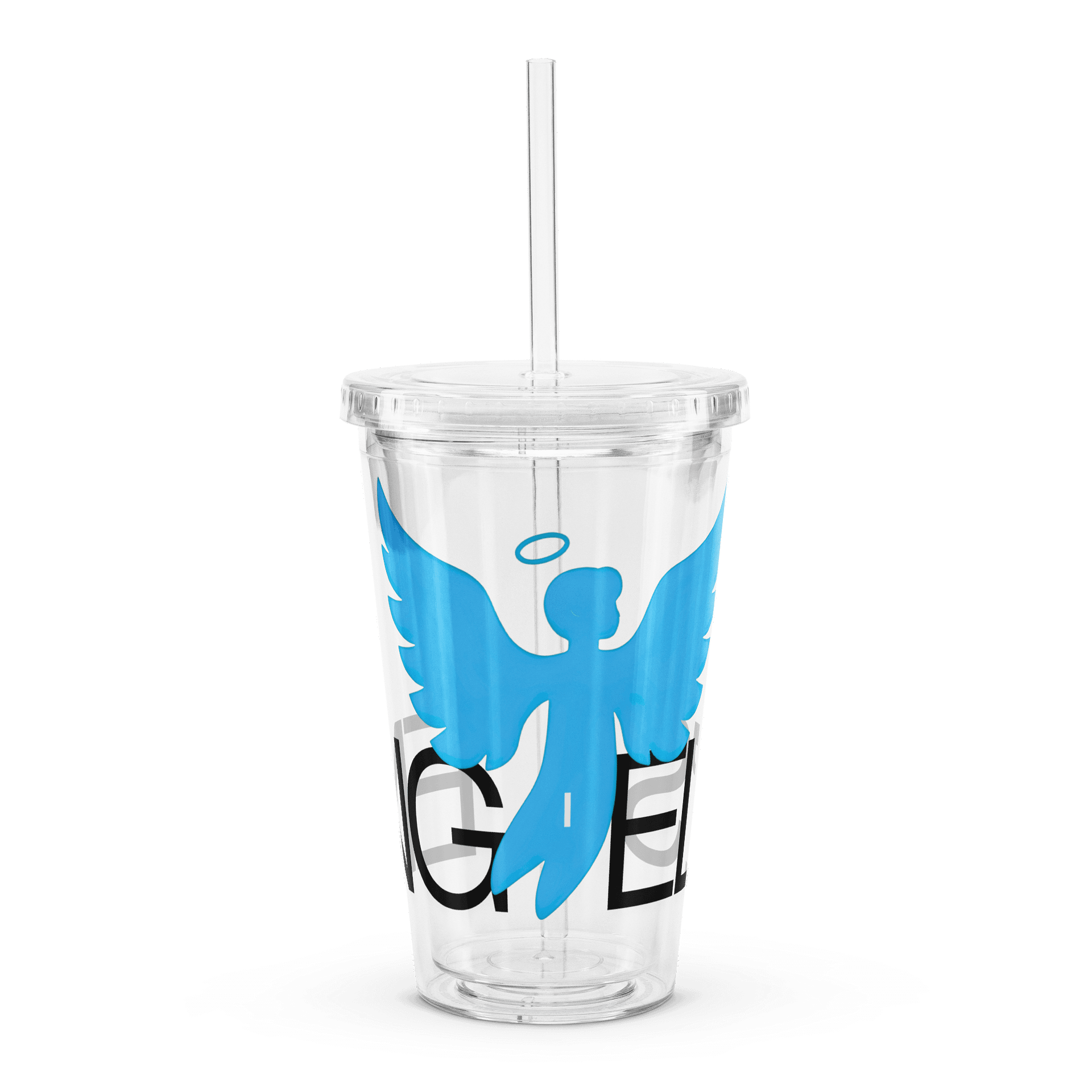 Double Wall Clear Plastic Tumbler (16 oz) product image (1)
