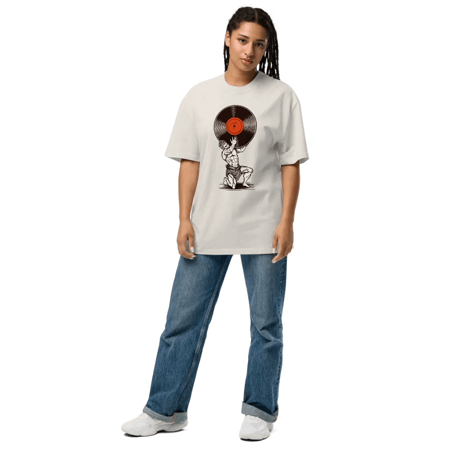 Vinyl Atlas - Oversized Tee product image (7)