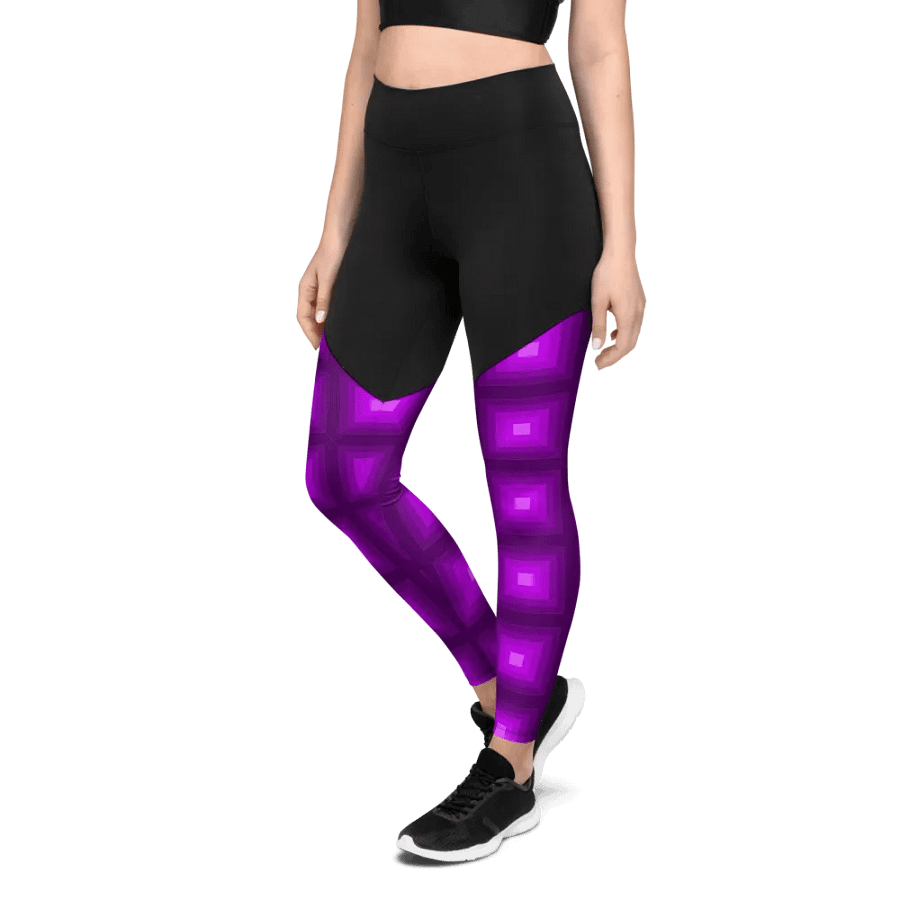 Purple 3D Gradient Squares product image (4)