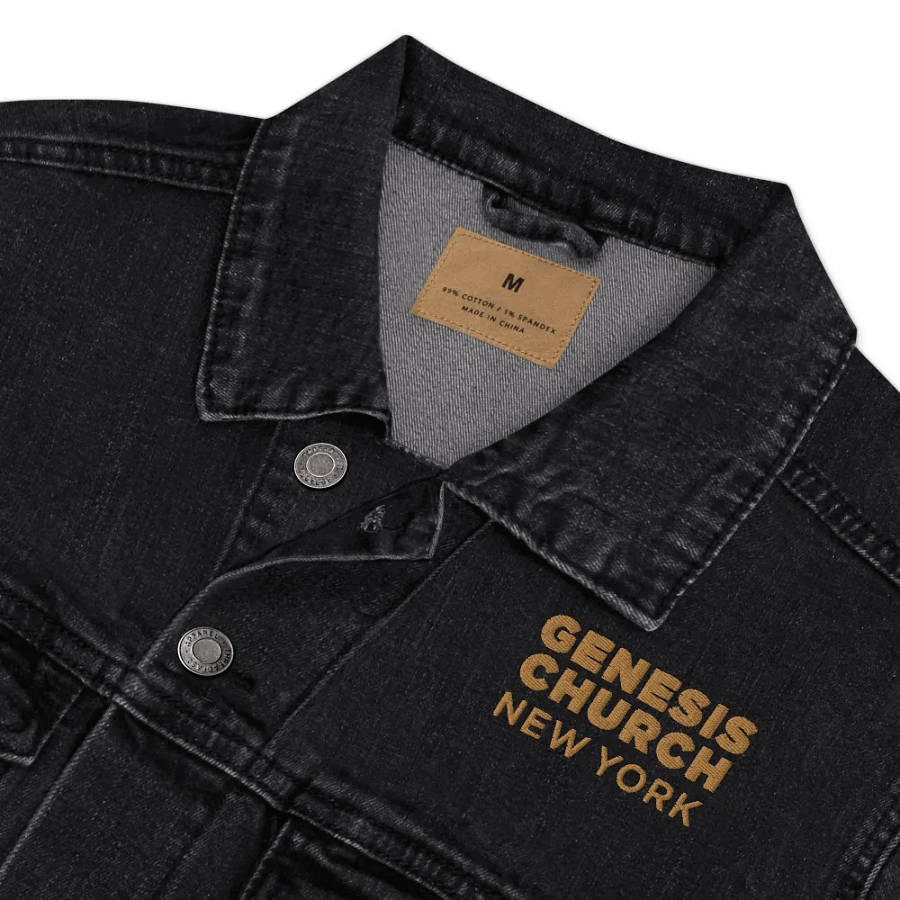 Genesis Embroidered Denim Jacket product image (10)