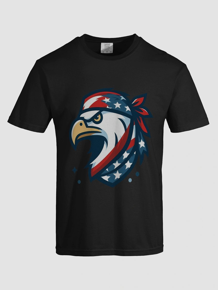 Patriotic Eagle Bandana Christian July 4th Tee product image (57)