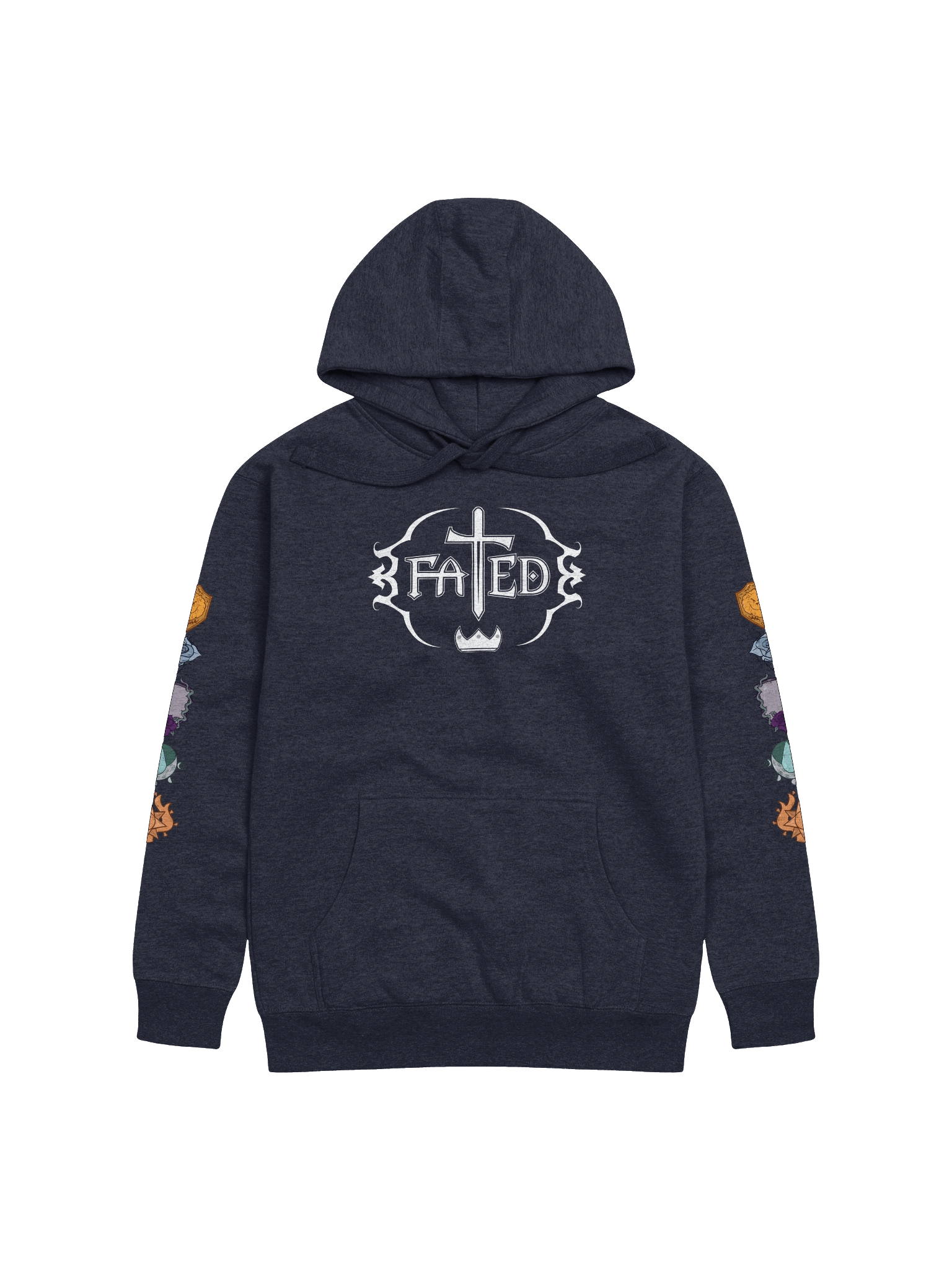 Fated Crest Hoodie – Symbols of Camelot product image (1)