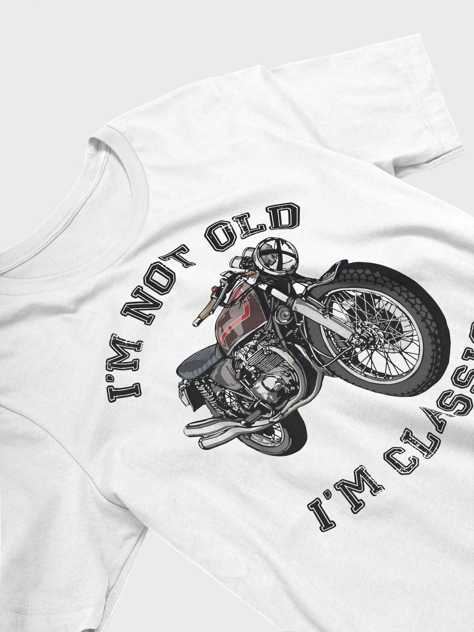 Vintage Motorcycle Unisex T-Shirt product image (11)