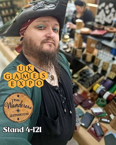 UK Games Expo is just around the corner!

I’ll be trading with @the_wanderers_artificium at stand 4-121 in Hall 4; perfectly ...